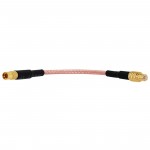 MCX Male Plug to MMCX Female Jack Straight Pigtail Cable RG316 20CM