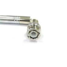10 Sections FM Radio Telescopic Antenna BNC Male 1.2m Steel 
