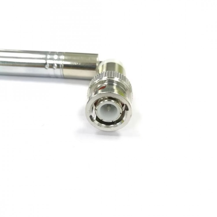 10 Sections FM Radio Telescopic Antenna BNC Male 1.2m Steel 